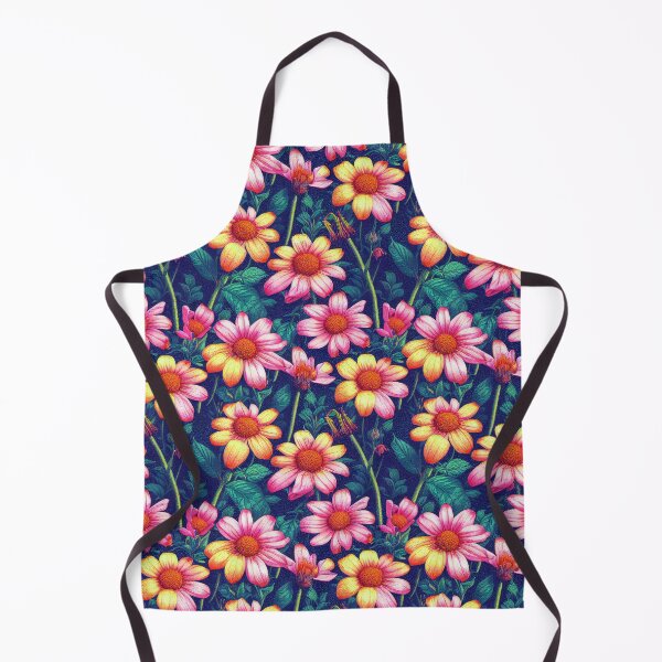 Item preview, Summer Flowers Punk Pointillism 2 designed and sold by PinetumDesigns.