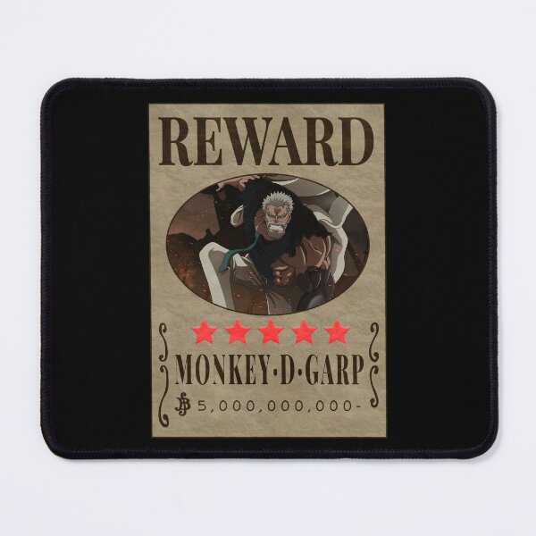 Item preview, Garp Wanted Bounty Poster One Piece Marines Reward Cross Guild designed and sold by One Piece Bounty Poster.