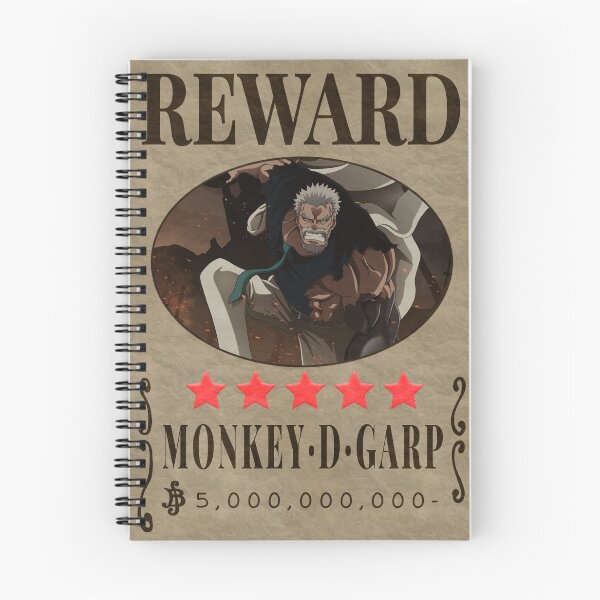 Item preview, Garp Wanted Bounty Poster One Piece Marines Reward Cross Guild designed and sold by One Piece Bounty Poster.