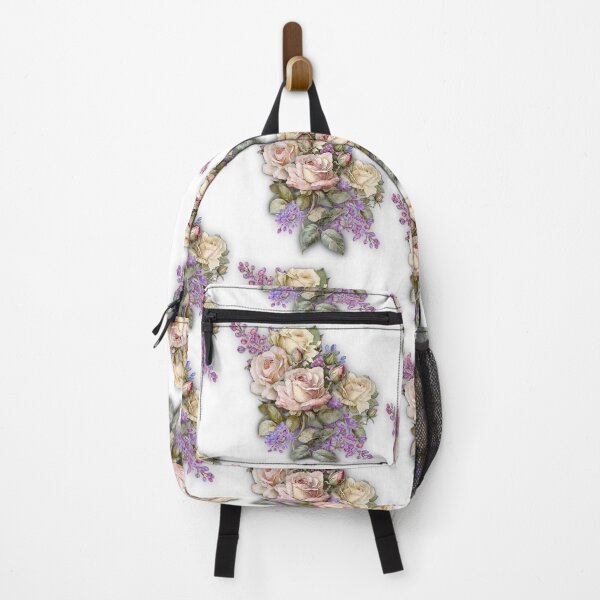 Item preview, Sabrina Farmer Art - Roses and Lilacs - Vintage Bouquet designed and sold by sabrinart42.
