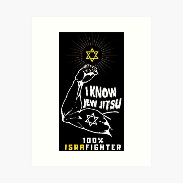 Item preview, Fighter I Know Jew Jitsu designed and sold by HaydenMillepied.