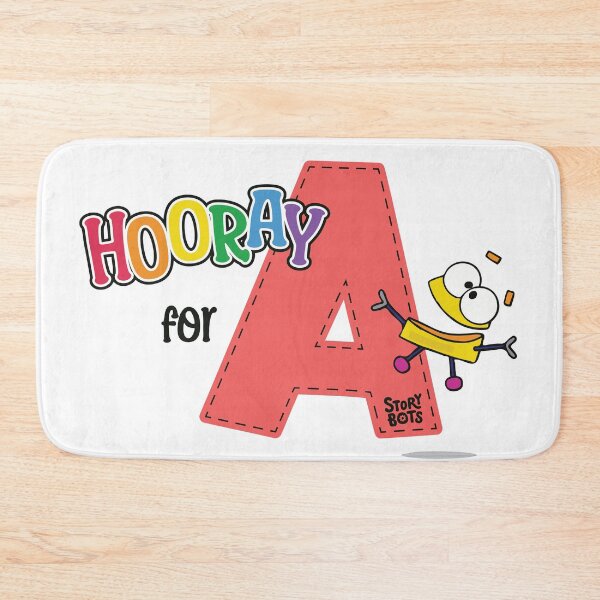 Item preview, Storybots, Hooray for A © GraphicLoveShop designed and sold by Graphic Love Shop.
