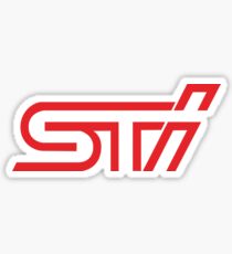 Subaru STI Merchandise Sticker