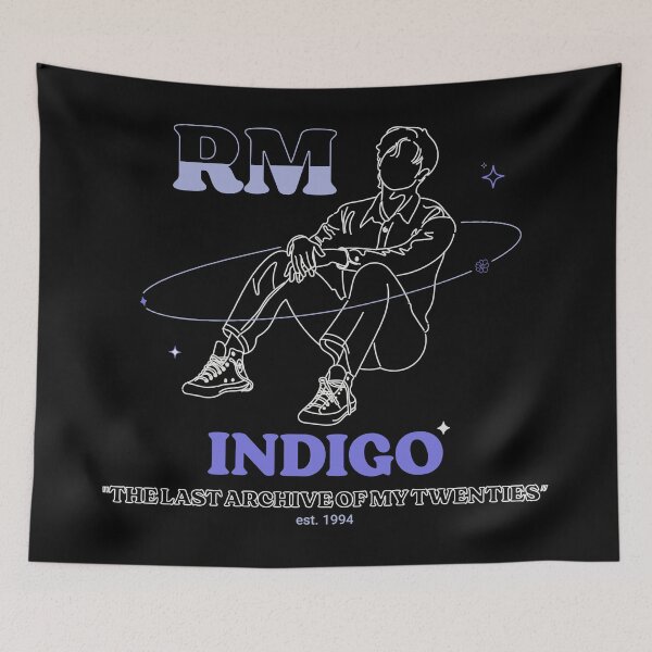 Aperçu de l'œuvre indigo rm créée et vendue par nelkrshop.