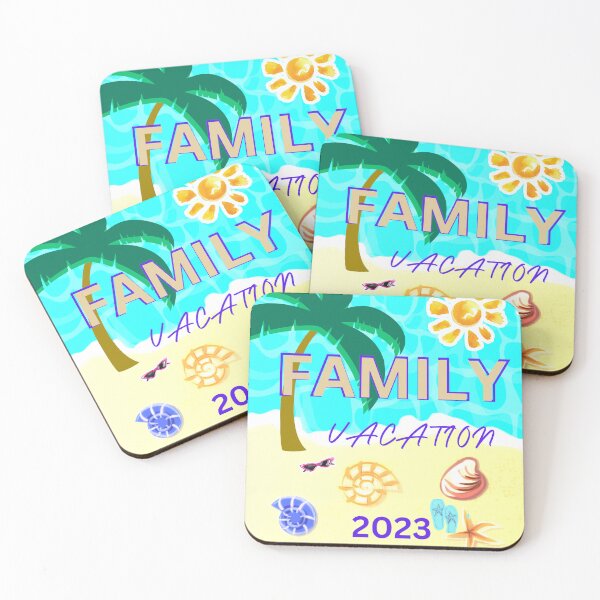 Item preview, Family Vacation 2023 Beach Moments designed and sold by HanaiPrint.