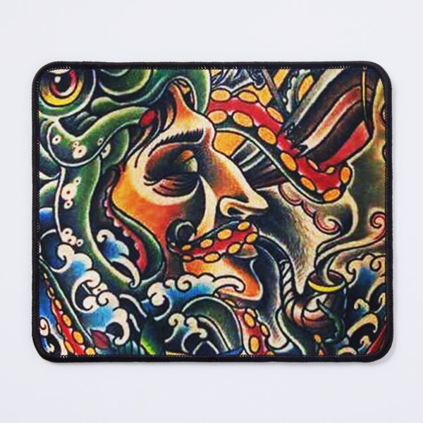 Item preview, Shipwrecked; Tattoo Style; designed and sold by StickerApe.
