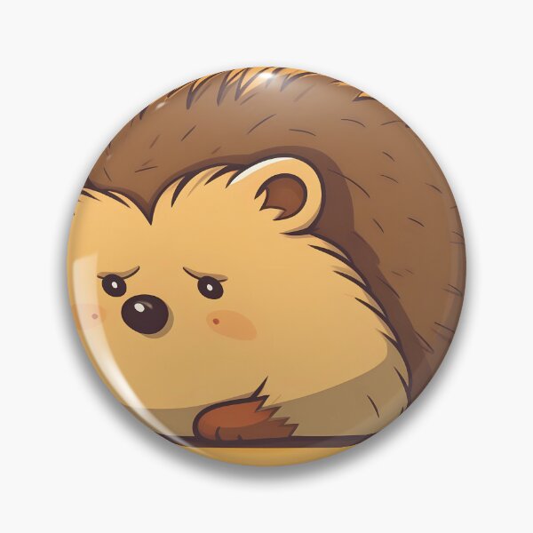 Artikelvorschau, Minimalist drawing of a desolate hedgehog entworfen und verkauft von SingularityGeek.