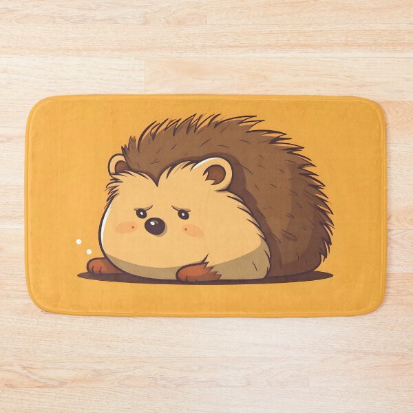 Item preview, Minimalist drawing of a desolate hedgehog designed and sold by SingularityGeek.