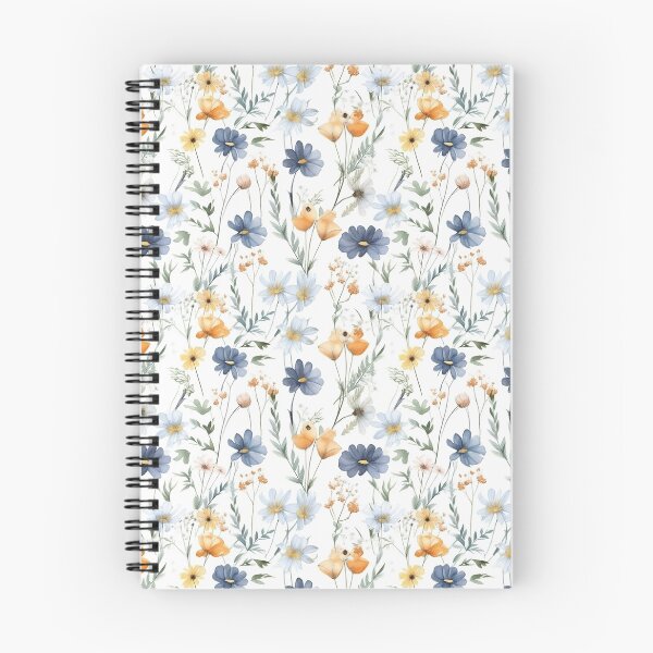 Item preview, Watercolor meadow floral pattern designed and sold by ZolwPodroznik.