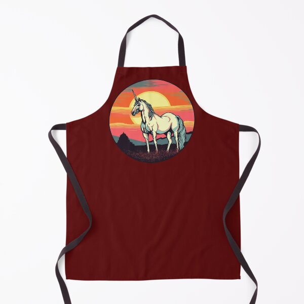 Item preview, Awesome, Majestic Unicorn Sunset - Retro designed and sold by Shounenbat.