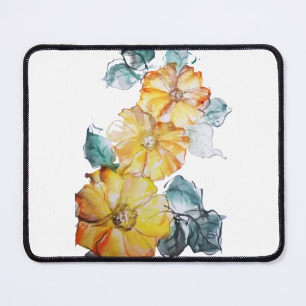 Item preview, orange color flowers paintings designed and sold by Nature  Nblossom.