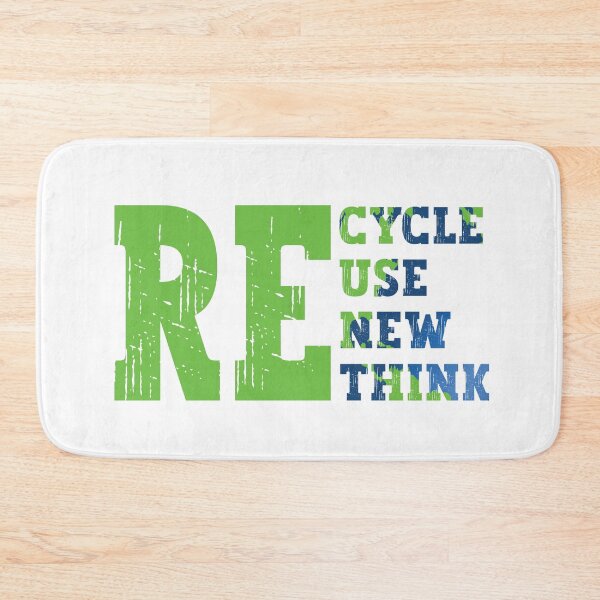 Item preview, Recycle Reuse Renew Rethink designed and sold by ittybittyowl.