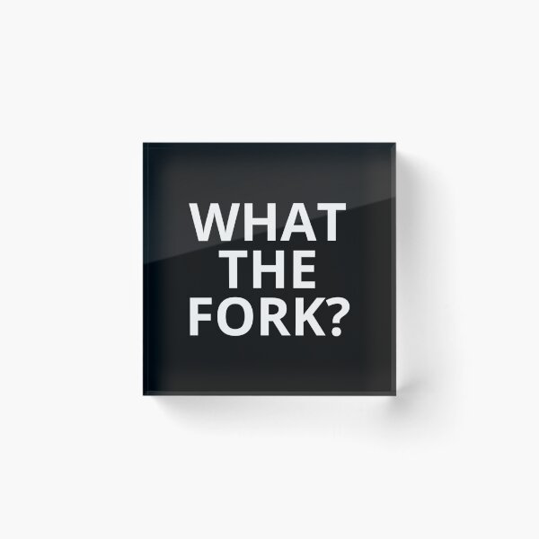 Item preview, What the Fork  designed and sold by The Junto Shop.