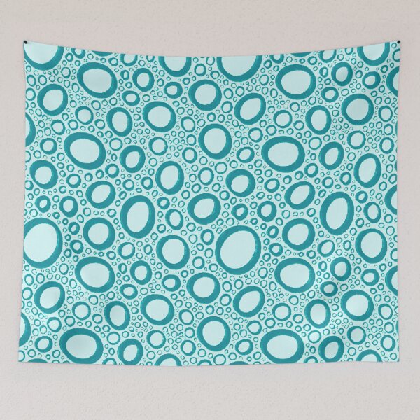 Item preview, Bubbles pattern,blue designed and sold by cutecrazytshirt.