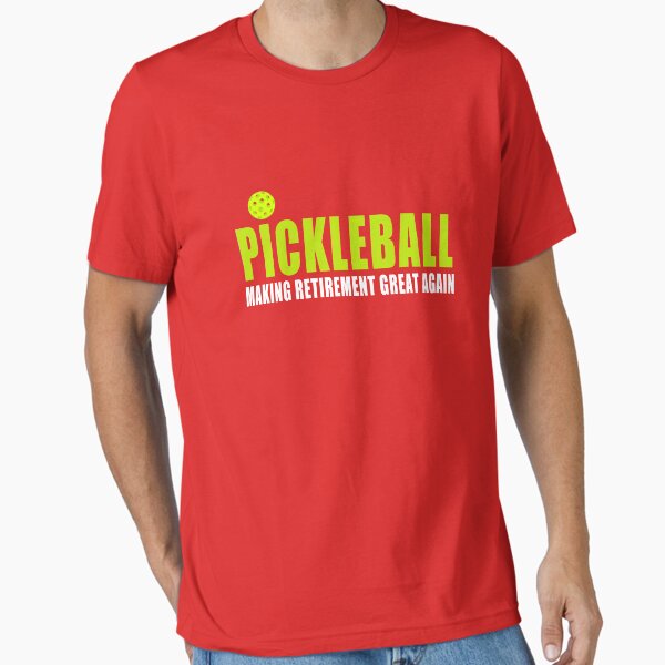 Item preview, Pickleball Making Retirement Great Again Dark Short T-Shirt designed and sold by BitterOranges.