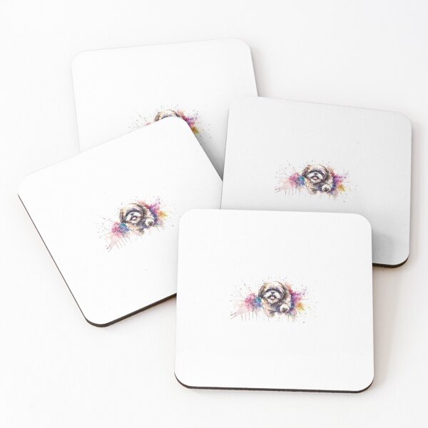 Item preview, Shih Tzu: Watercolor Painting designed and sold by MochiWags.