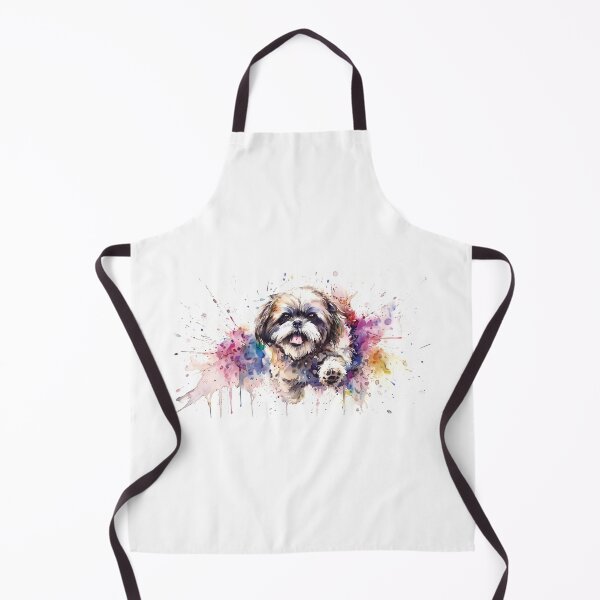 Item preview, Shih Tzu: Watercolor Painting designed and sold by MochiWags.