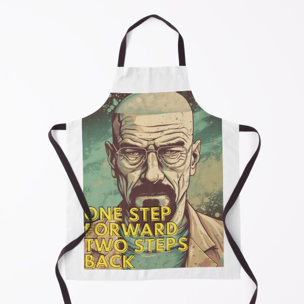 Item preview, Walter White Heisenberg Breaking Bad Quote One Step Forward Two Steps back designed and sold by CremisArt.