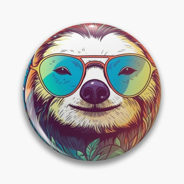 Item preview, Sloth Vibe Cool designed and sold by RoseRock25.