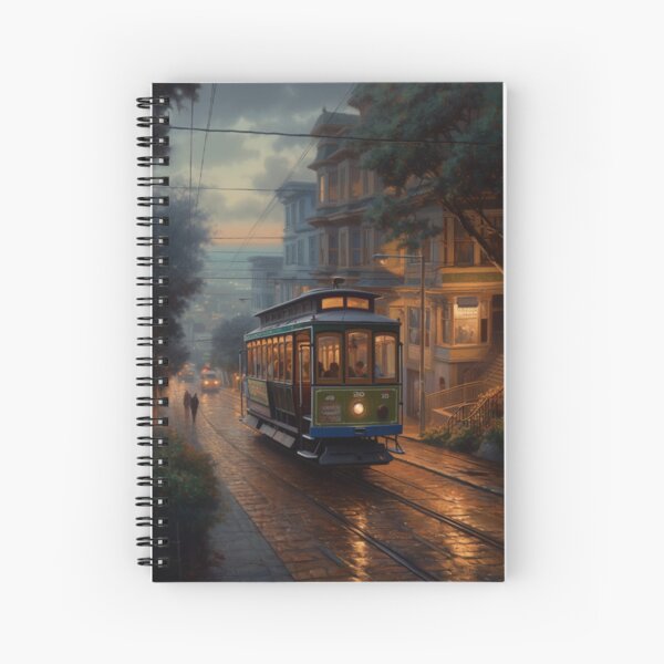Aperçu de l'œuvre Trolleybus du soir 1 créée et vendue par summer-sun-art.