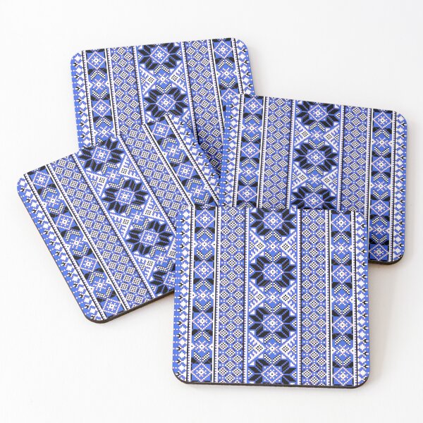 Item preview, Blue ukrainian vyshyvanka, embroidery designed and sold by LiliWorld.