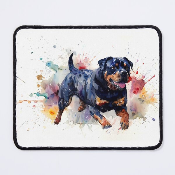 Item preview, Rottweiler: Watercolor Painting designed and sold by MochiWags.