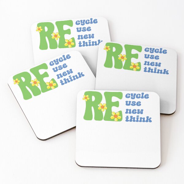 Item preview, Recycle Reuse Renew Rethink Vintage Hippie Vibe designed and sold by ittybittyowl.