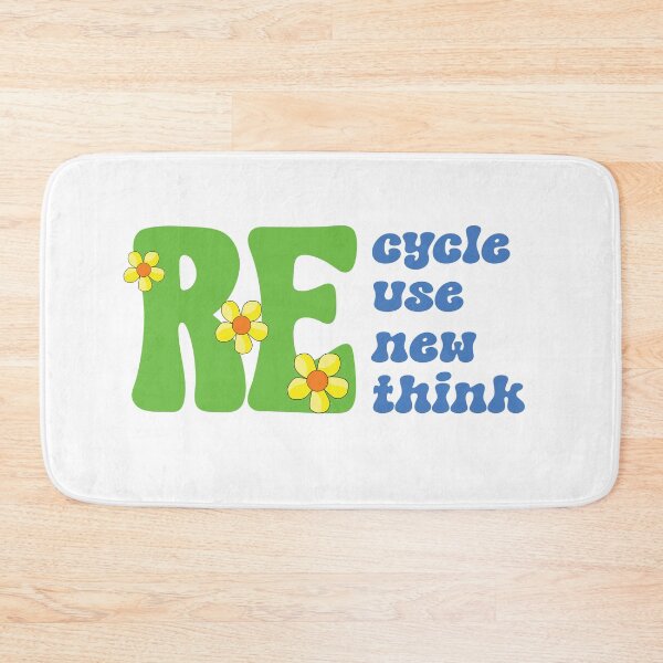 Item preview, Recycle Reuse Renew Rethink Vintage Hippie Vibe designed and sold by ittybittyowl.