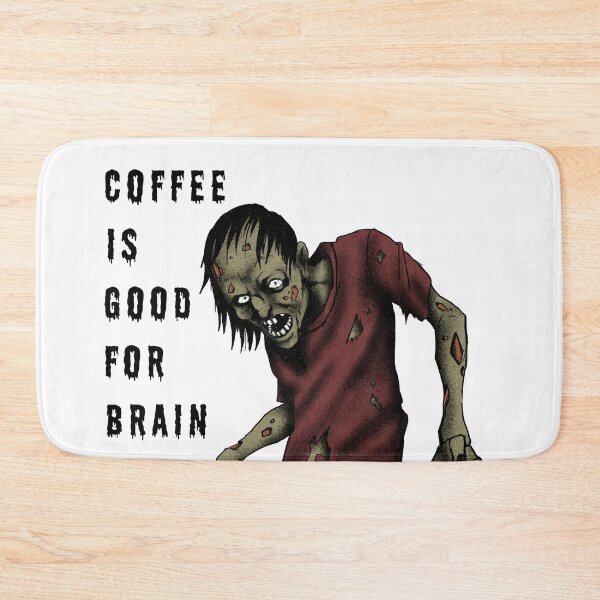 Item preview, Coffee good for brain Zombie Coffee Lover designed and sold by amaturka.