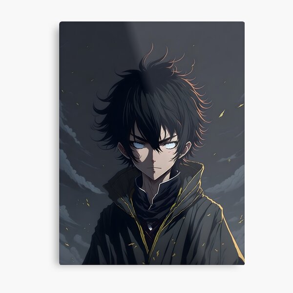 Cute Anime Boy Metal Prints for Sale