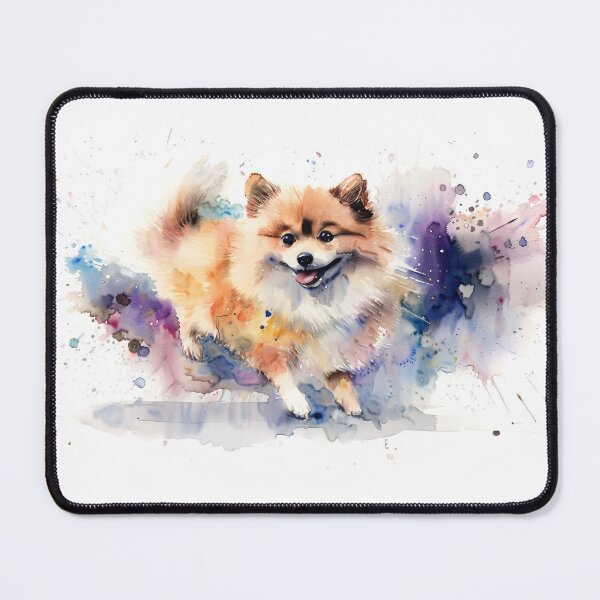 Item preview, Pomeranian: Watercolor Painting designed and sold by MochiWags.