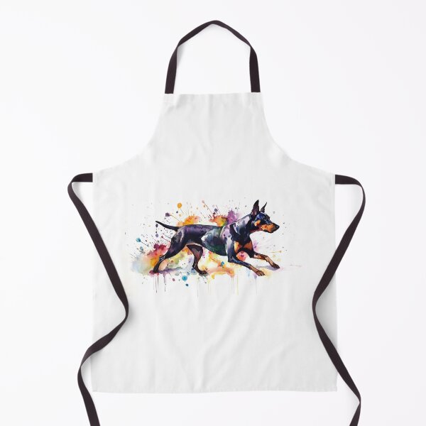 Item preview, Doberman: Watercolor Painting designed and sold by MochiWags.