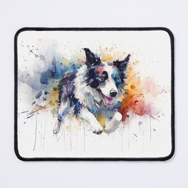 Item preview, Collie: Watercolor Painting designed and sold by MochiWags.
