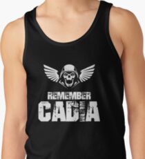 Remember Cadia Imperial Guards Quotes Men's Tank Top