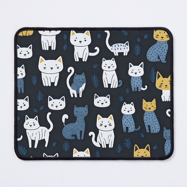 Item preview, Cat Miaw pattern 2 designed and sold by AeonGraphic.