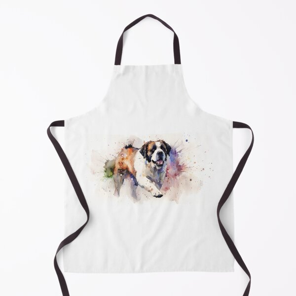 Item preview, Saint Bernard: Watercolor Painting designed and sold by MochiWags.