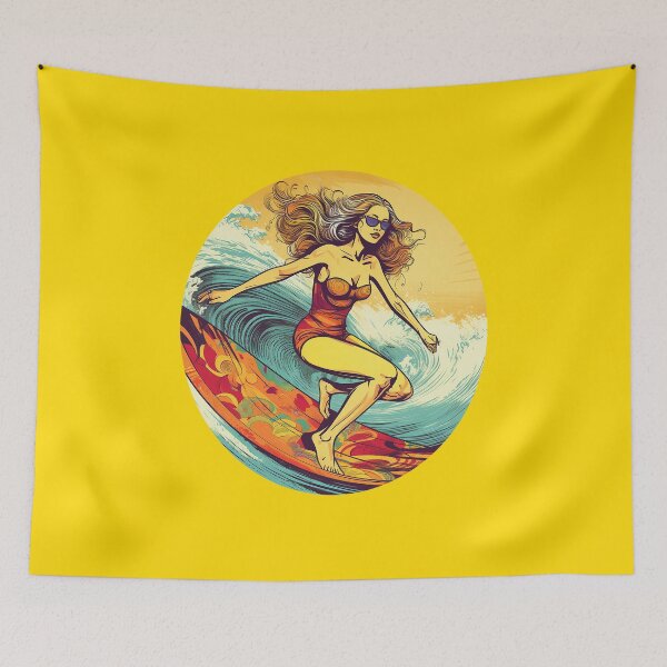 Item preview, Surfer godess designed and sold by Ramona-Gliga.