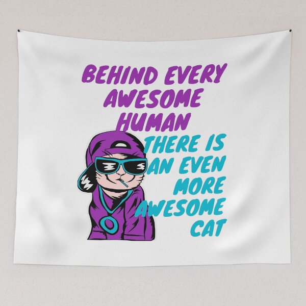 Item preview, Awesome cat designed and sold by Simo0455.