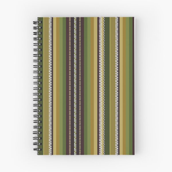 Item preview, Latvian Stripes Traditional Folk Skirt in moss green and nature colors designed and sold by Ilze Lucero.