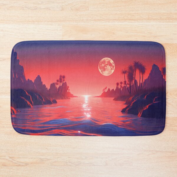 Item preview, Ocean Sunset Vaporwave Aesthetic designed and sold by AlvaroMeurer.