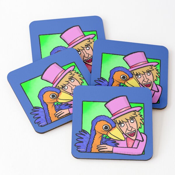 Item preview, Rod Hull and Emu Cartoon designed and sold by FunnehGacha.