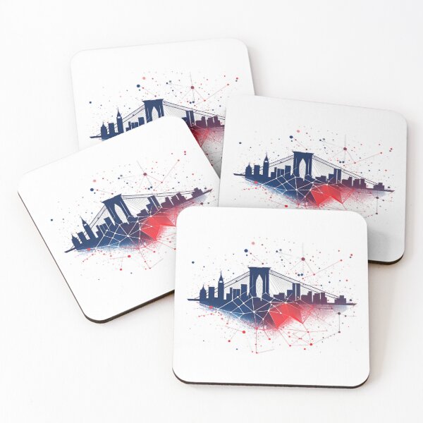 Artikelvorschau, Skyline von New York entworfen und verkauft von Elwakel Store.
