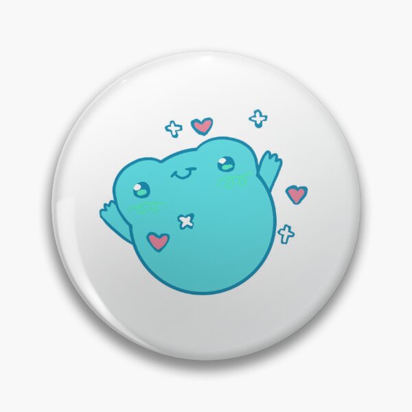 Item preview, Cute Hugging Blue Frog designed and sold by Frogtastica.