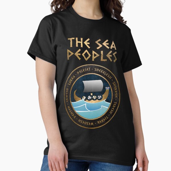 Item preview, Sea Peoples Ancient Bronze Age Collapse History designed and sold by Agema Apparel.