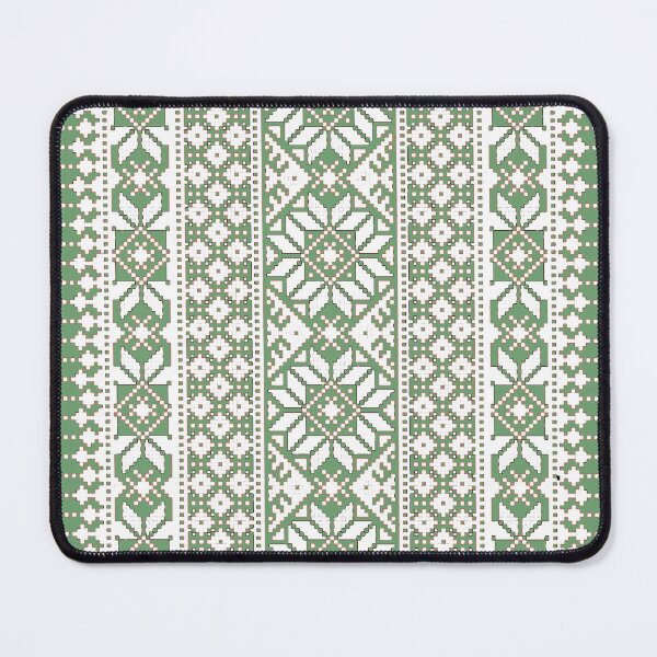 Item preview, Green grey ukrainian vyshyvanka, embroidery designed and sold by LiliWorld.