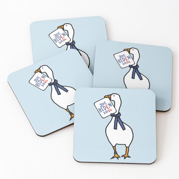 Item preview, White Goose with Joe Biden 2024 Sign designed and sold by ellenhenry.