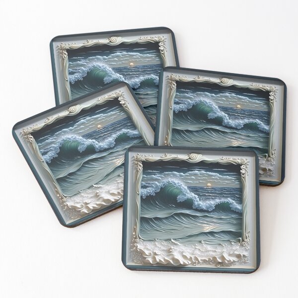 Item preview, Serenity Shore designed and sold by KMOSSart.