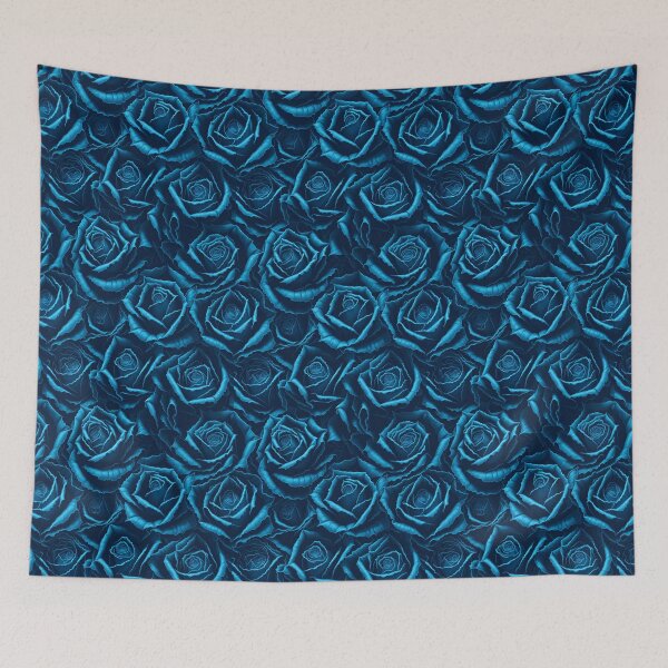 Item preview, Blue Roses  designed and sold by VintageVib.