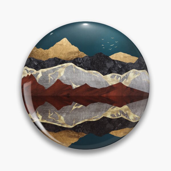 Item preview, Mountain Peak Reflection designed and sold by spacefrogdesign.