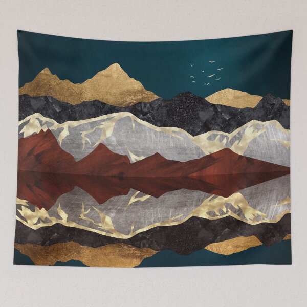 Item preview, Mountain Peak Reflection designed and sold by spacefrogdesign.